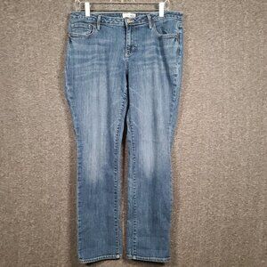 Old Navy Women's Straight Droit Medium Wash Jeans Size 10 Regular